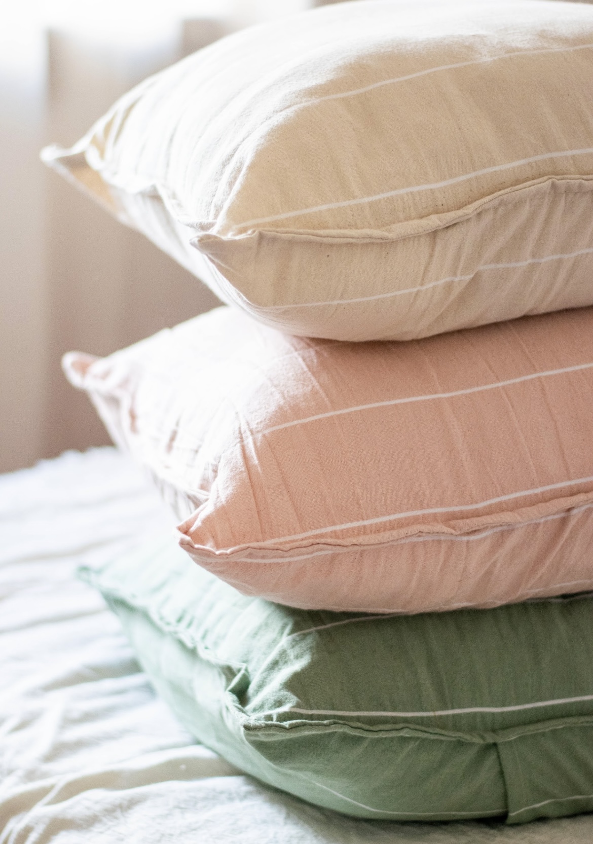 Almohadones rayados 50x50