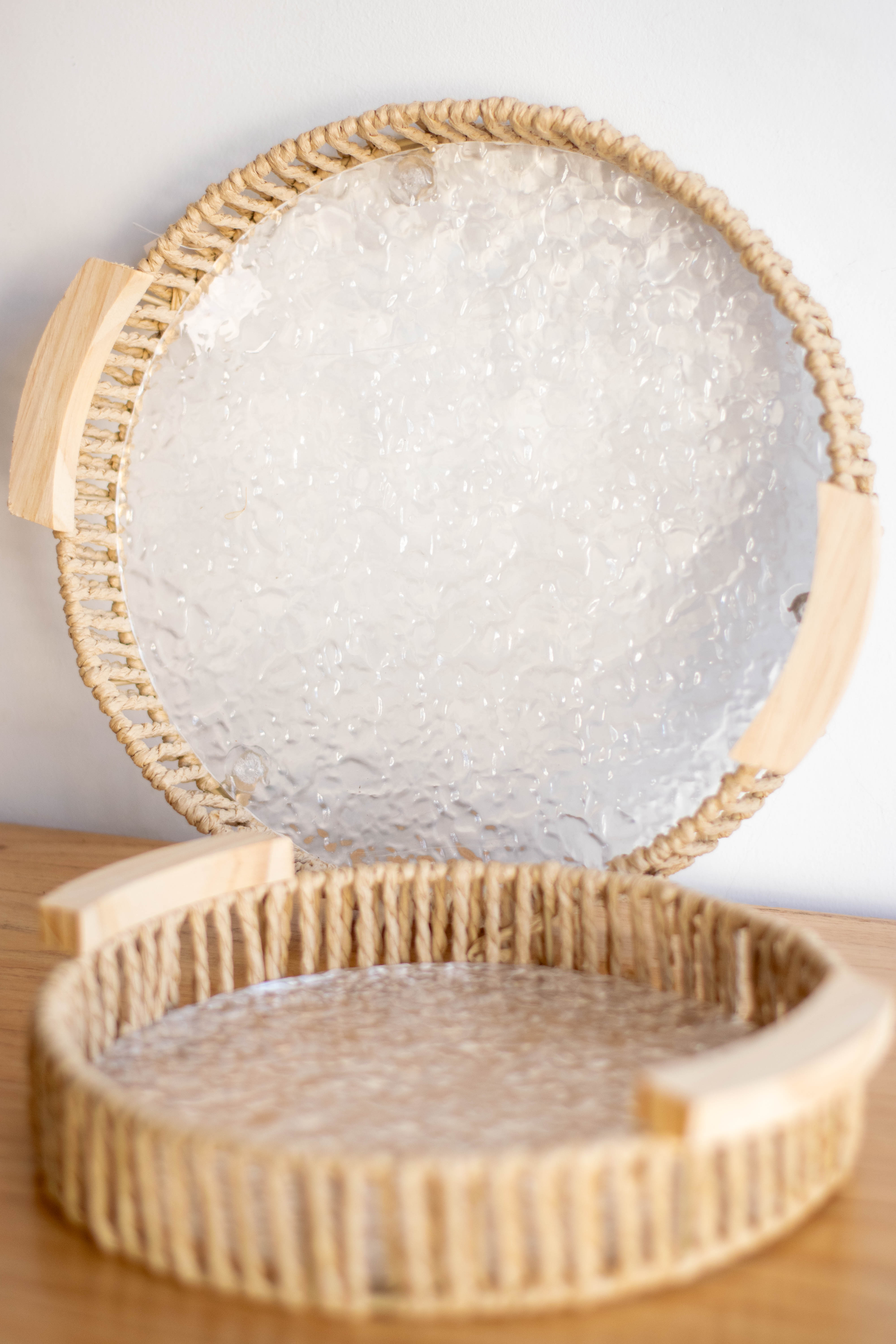 Bandeja base acrílica (mediana)