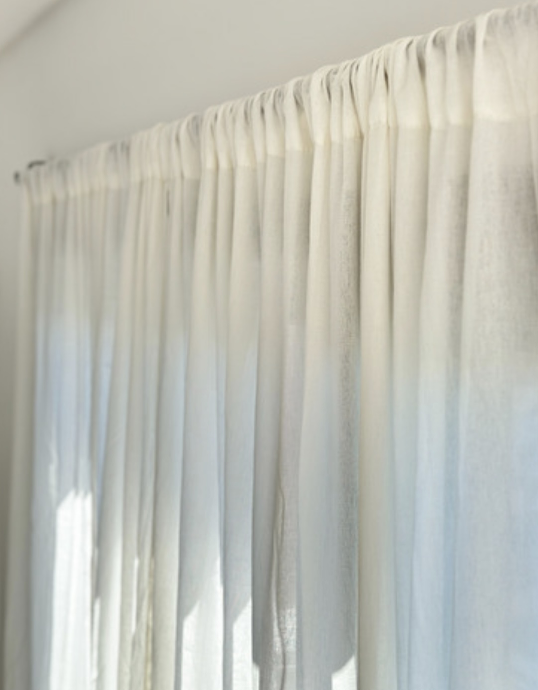 Cortina Gasa  x2 paños de 1.60x2.10